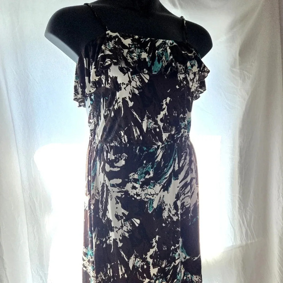 Lovely Abstract Print Maxi EUC - Picture 9 of 9